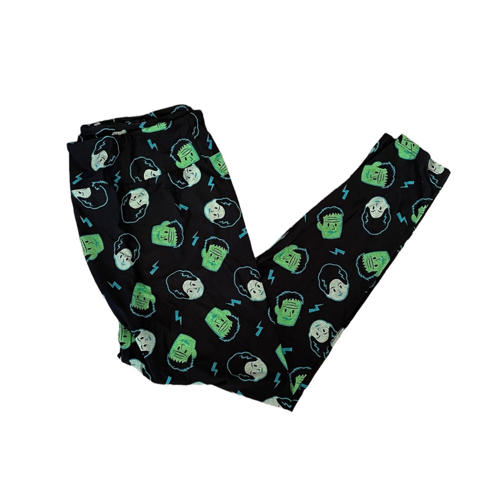 TC2 LuLaRoe Halloween Monster Leggings  NEW Frankenstein and Bride Holiday 20-26